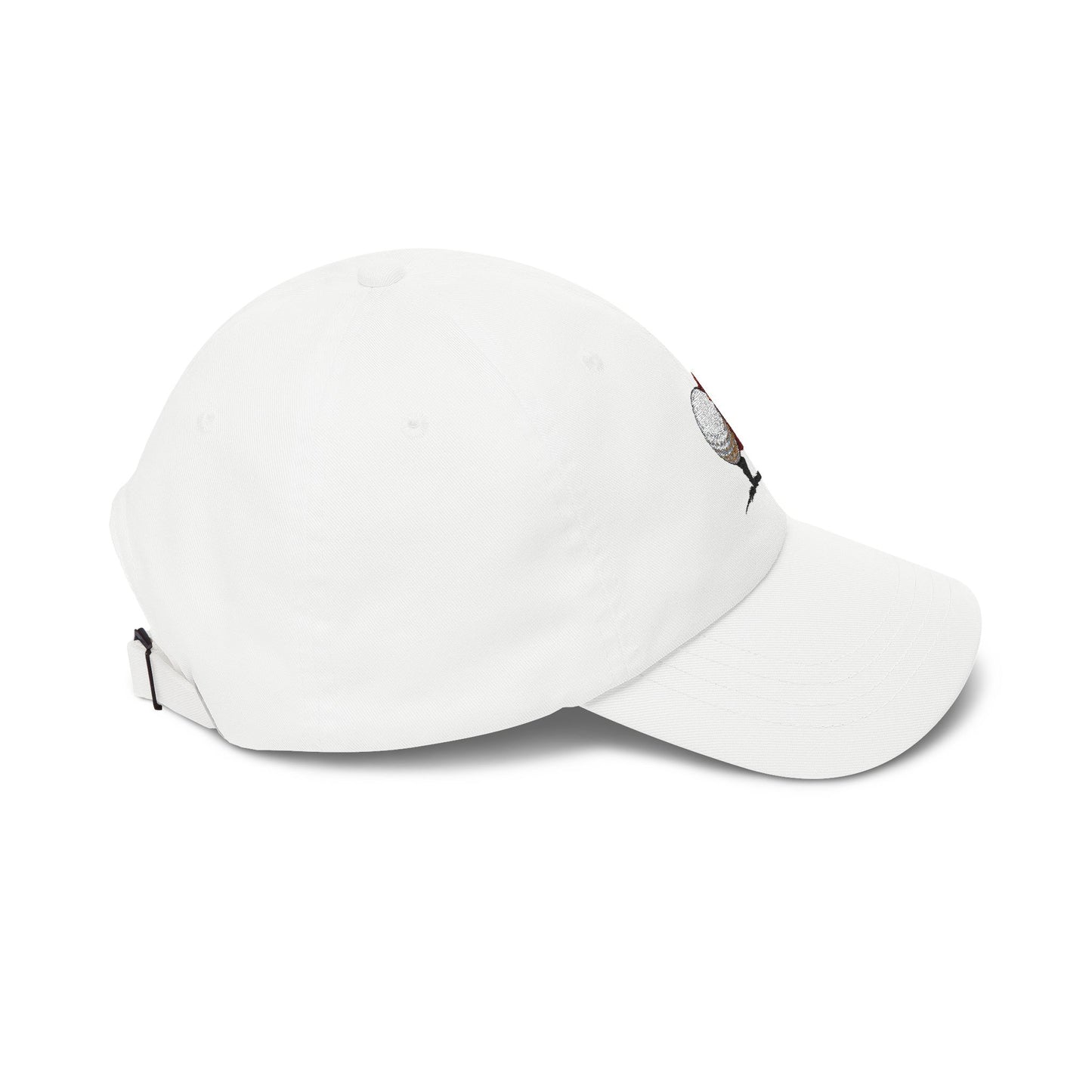 Flaming Golf Ball Dad Cap — Vintage Fire Golfing Hat